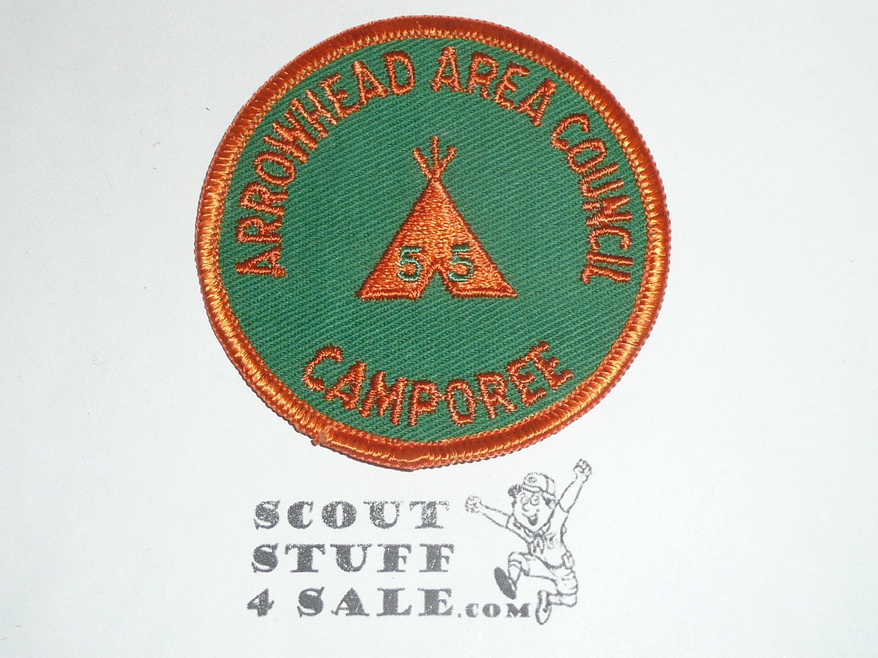 Arrowhead Area Council Camporee Patch, 1955