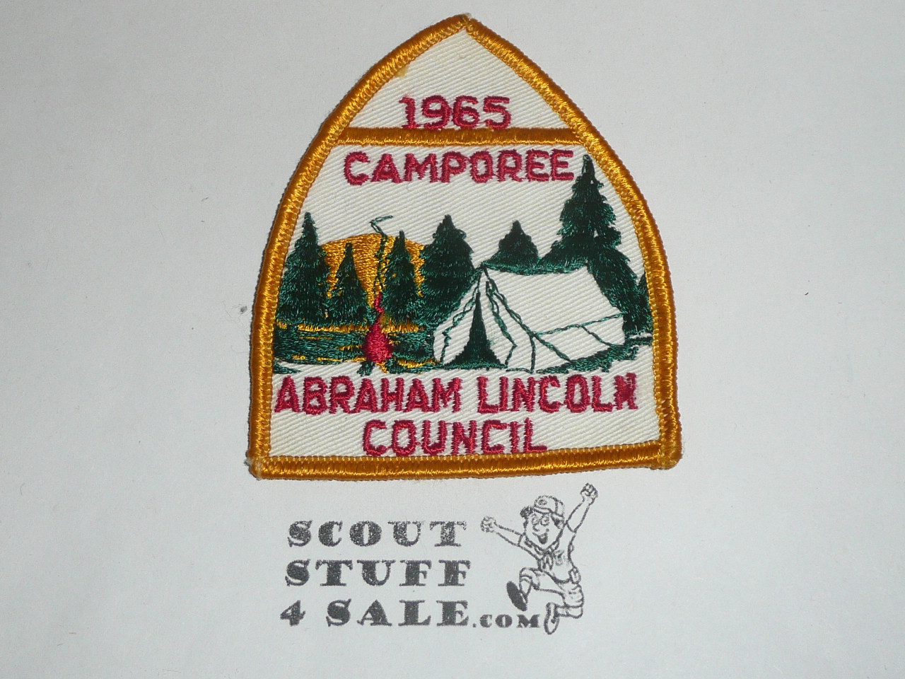 Abraham Lincoln Council Camporee Patch, 1965