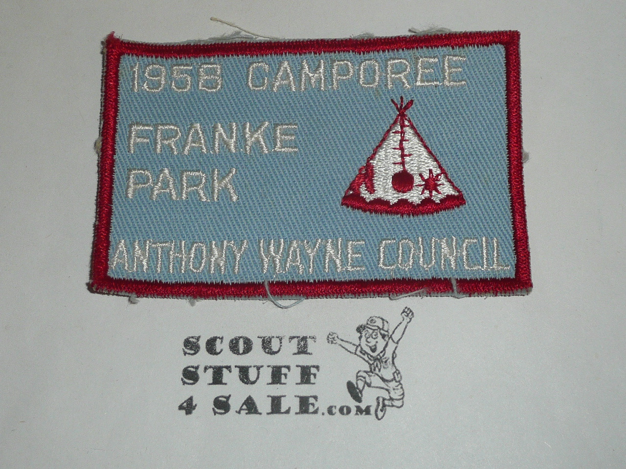 Anthony Wayne Council Camporee Patch, 1958