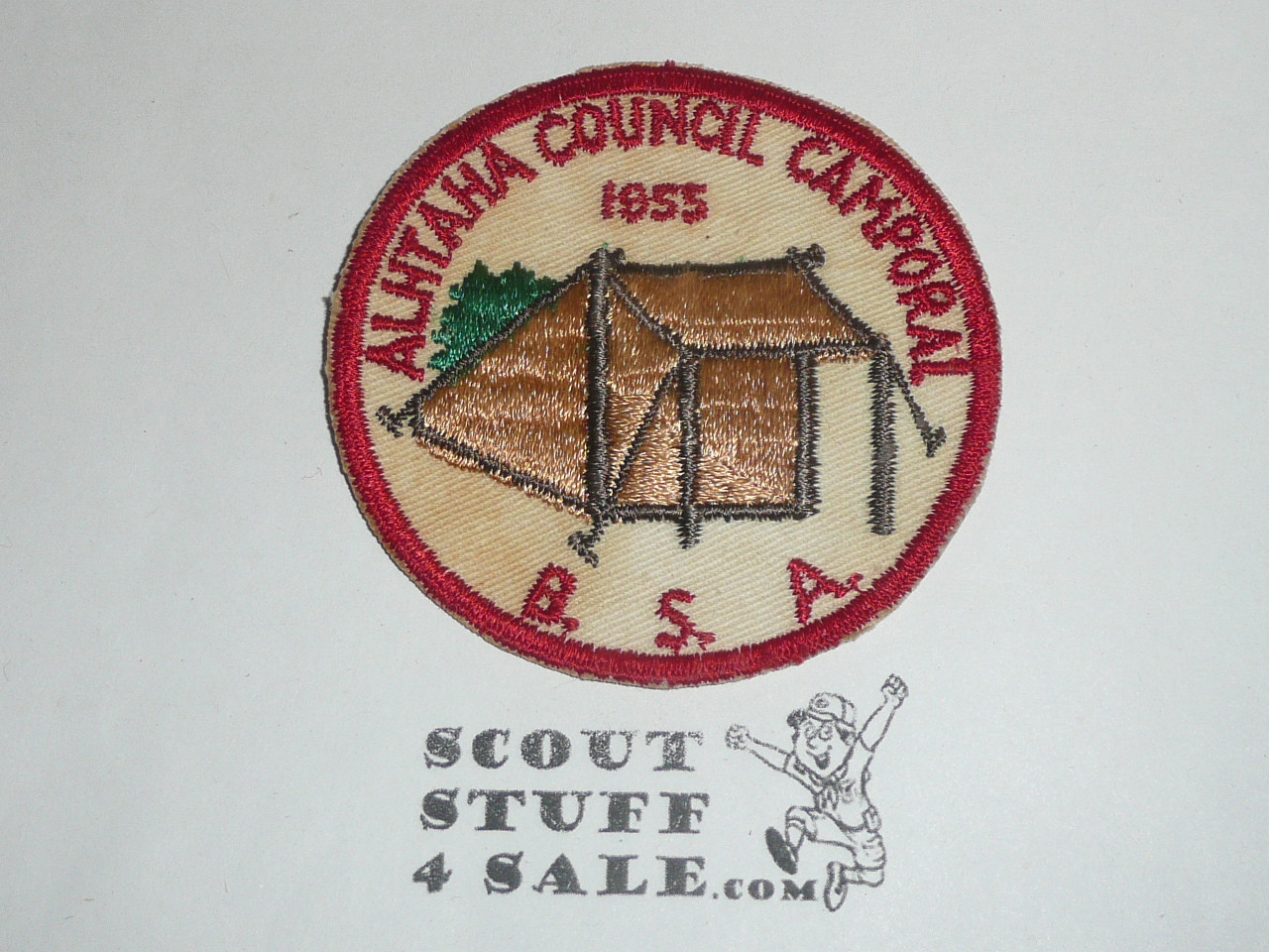 Alhtaha Council Camporal Patch, 1953