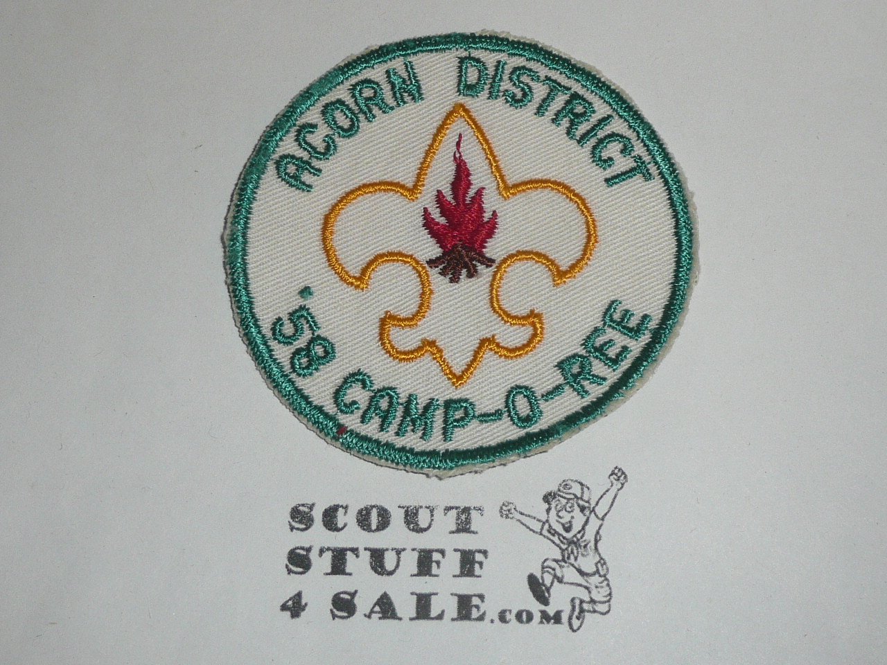 Acorn District Camp-O-Ree Patch, 1958
