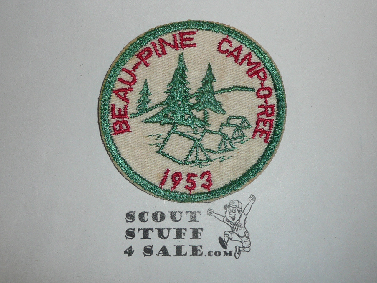 Beau-Pine Camporee Patch, 1953