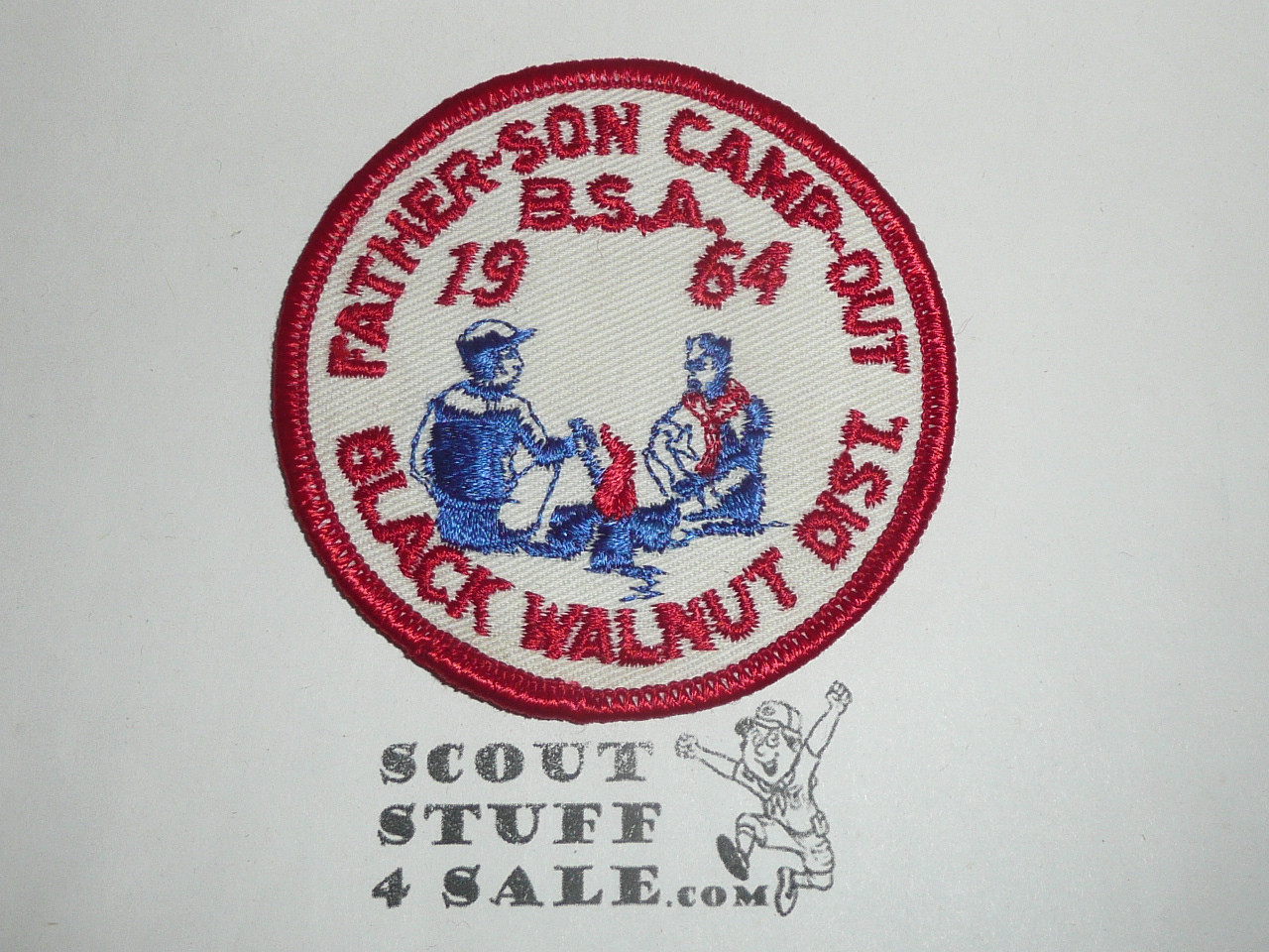 Black Walnut District Father and Son Camporee Patch, 1964