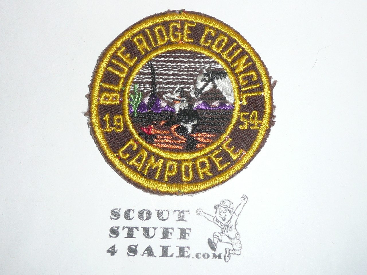 Blue Ridge Council Camporee Patch, 1954