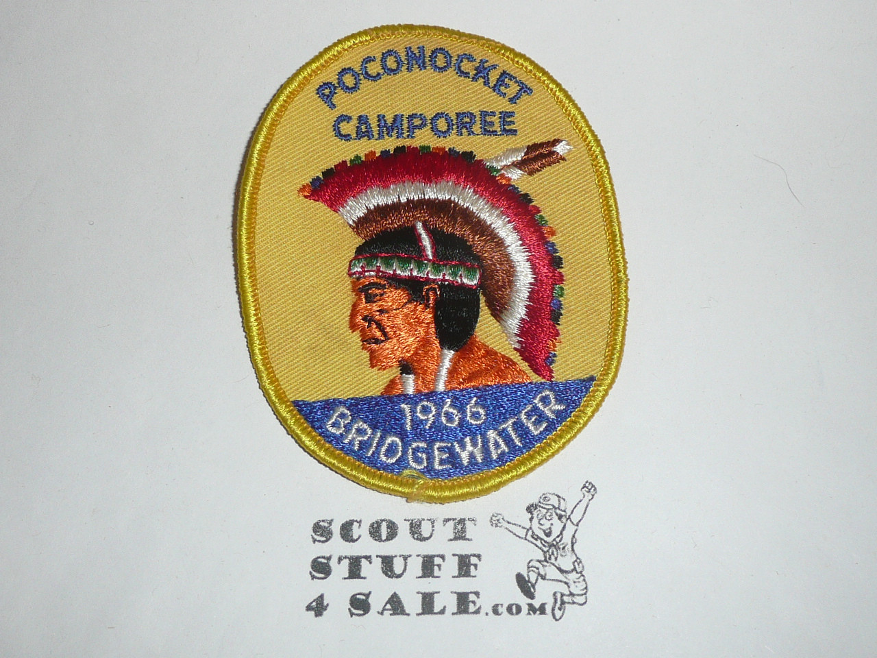 Bridgewater Poconocket Camporee Patch, 1966