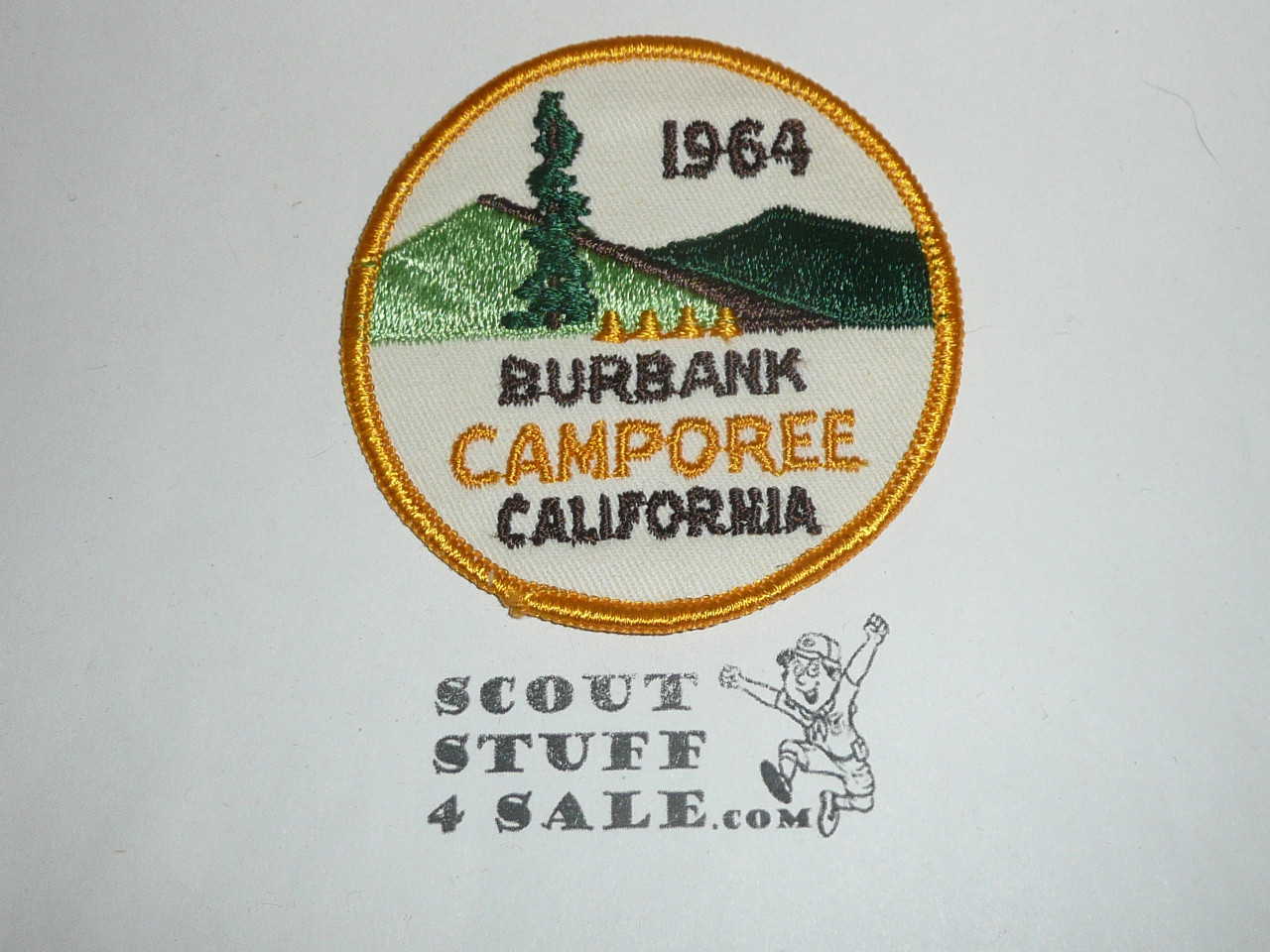 Verdugo Hills Council Burbank Camporee Patch, 1964