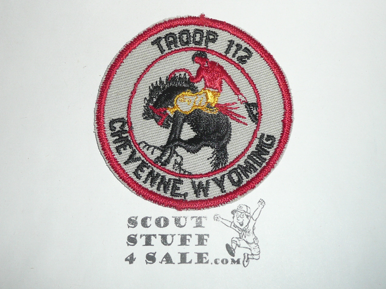 Cheyenne Wyoming Troop 112 Patch