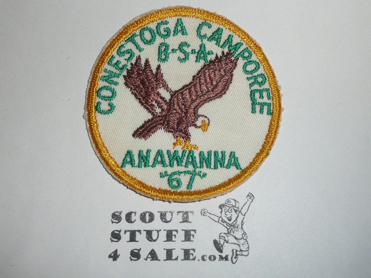 Conestoga Camporee Patch, Anawanna,1967