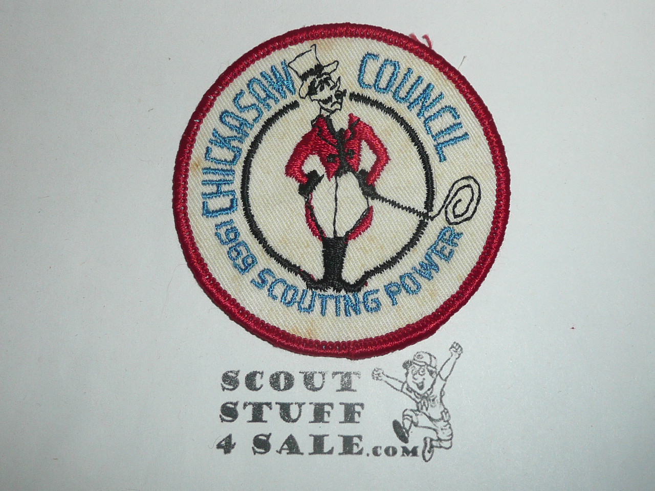 Chickasaw Council Scouting Power Patch, 1969