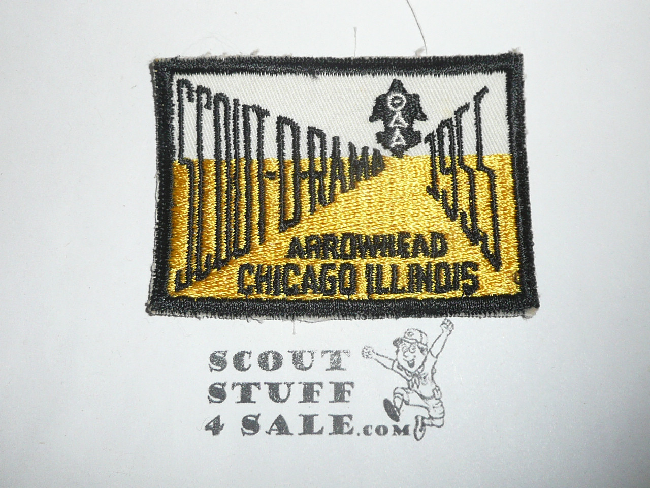 Chicago Area Council Theta Delta Alpha Scout-O-Rama Patch, 1955