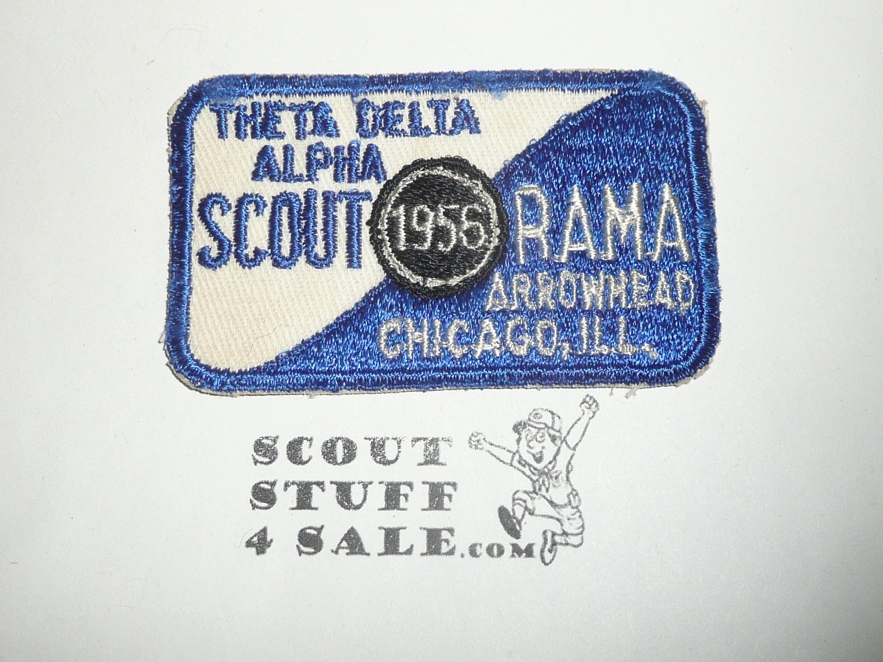 Chicago Area Council Theta Delta Alpha Scout-O-Rama Patch, 1956