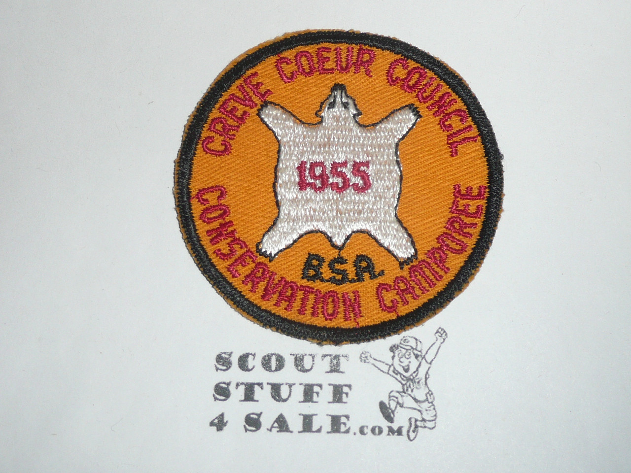 Creve Coeur Council, Conservation Camporee Patch, 1955