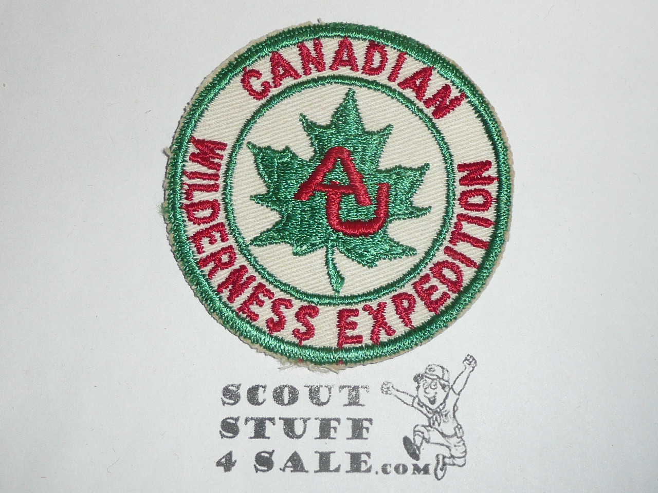 Canadian Wilderness Expedition Patch, c/e twill