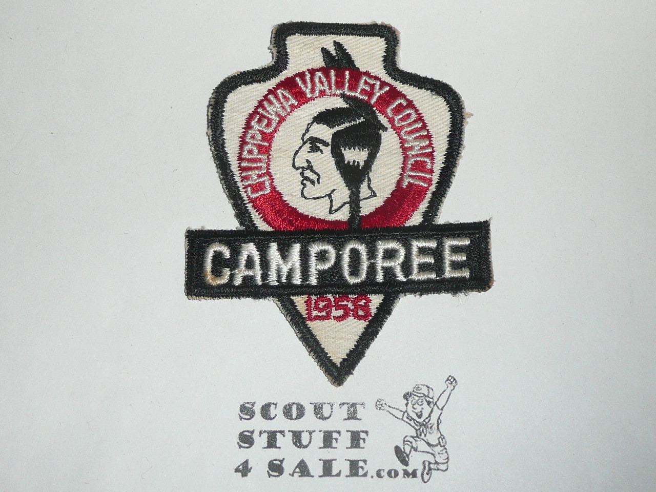 Chippewa Valley Council Camporee Patch, 1958