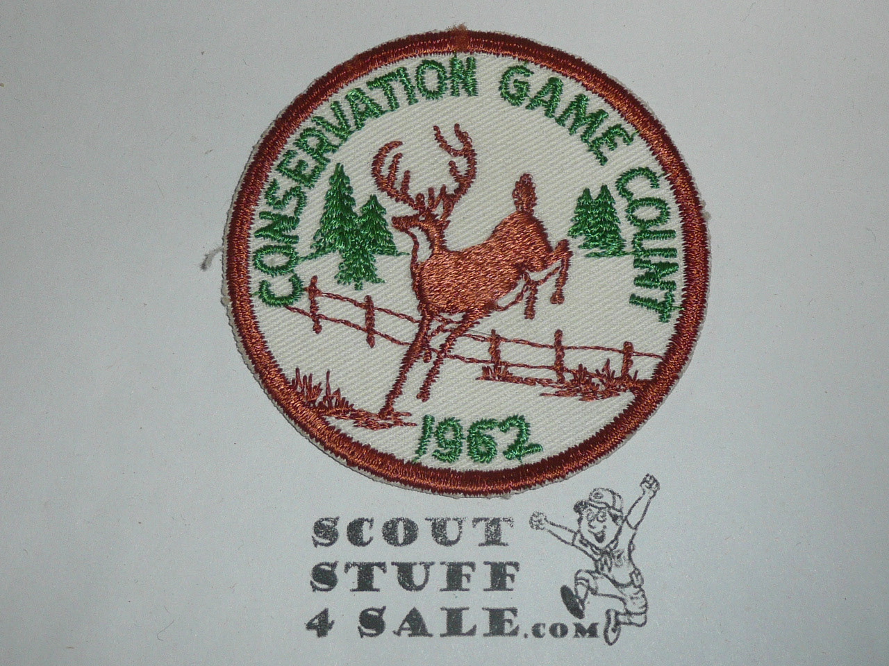 Conservation Game Count Patch, 1962