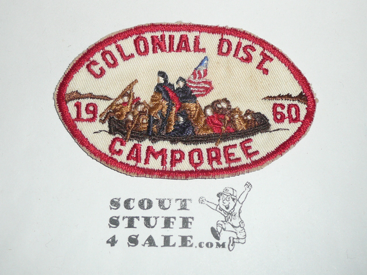 Colonial District Camporee Patch, 1960