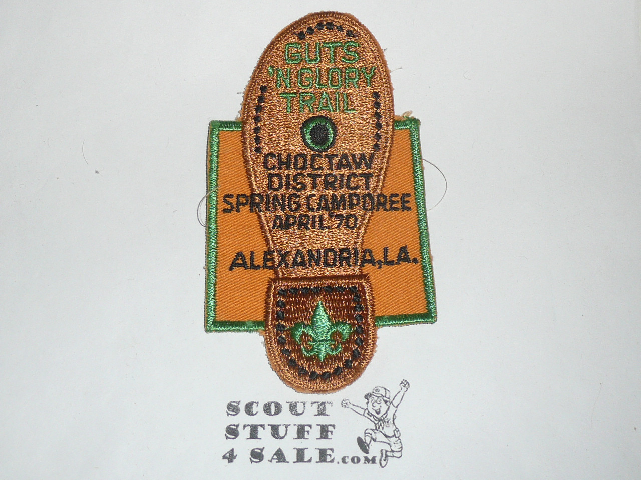 Choctaw District Spring Camporee Patch, 1970