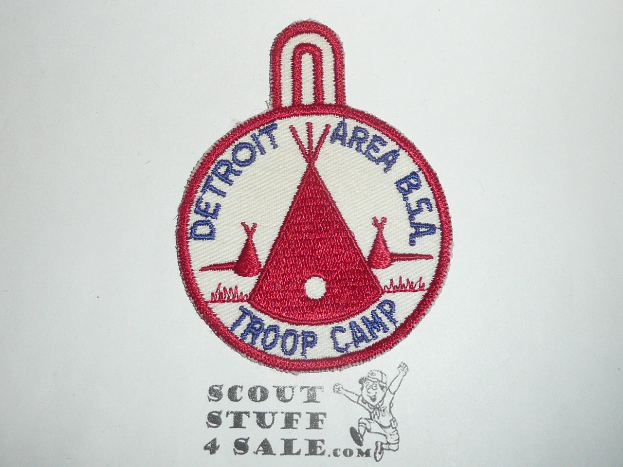 Detroit Area Council Troop Camp Patch, 1950's