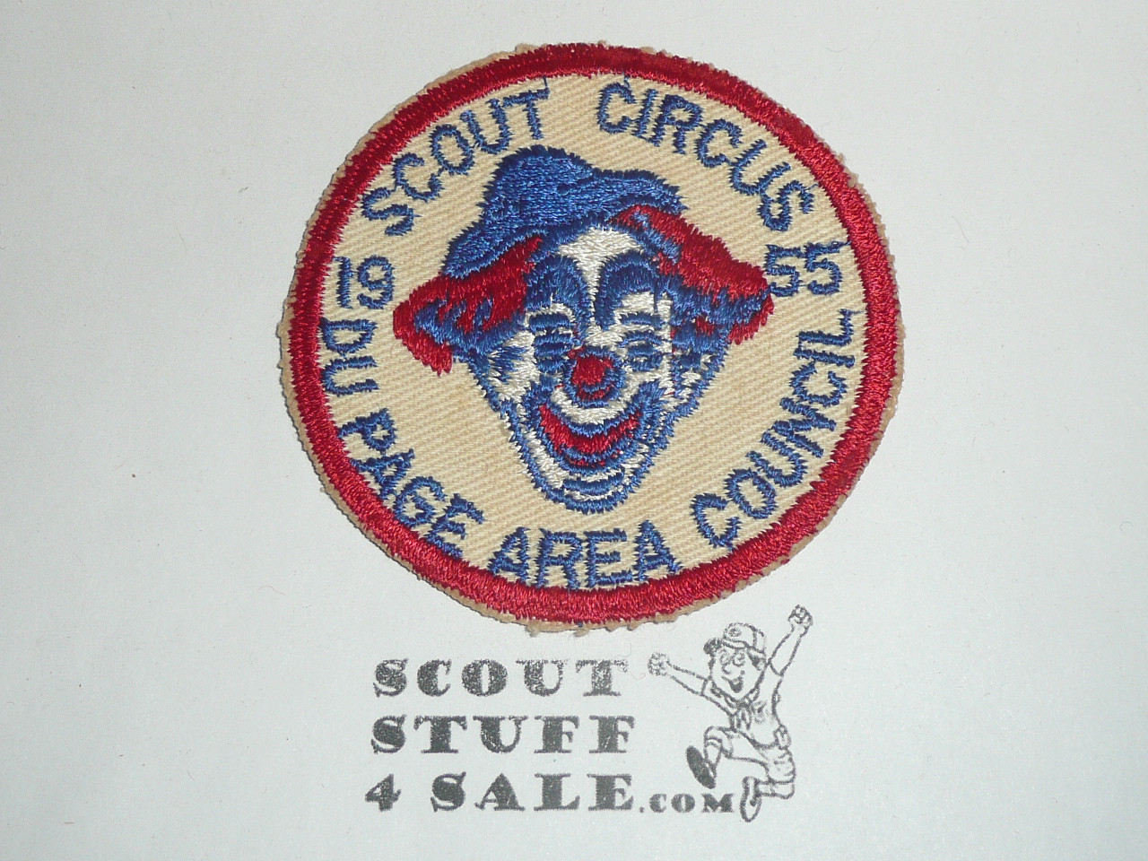 Du Page Area Council Scout Circus Patch, 1955
