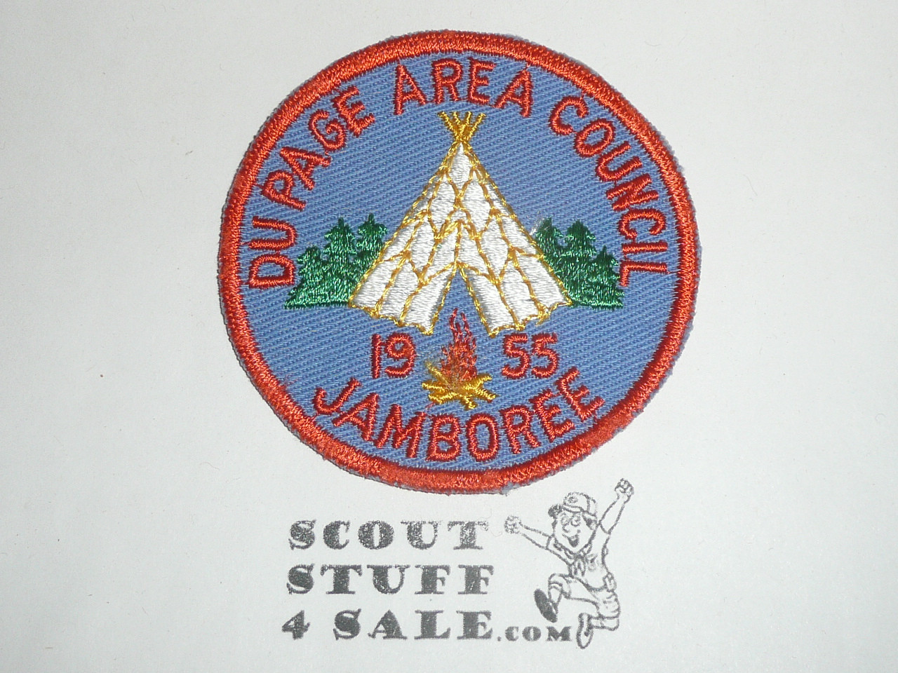 Du Page Area Council Jamboree Patch, 1955