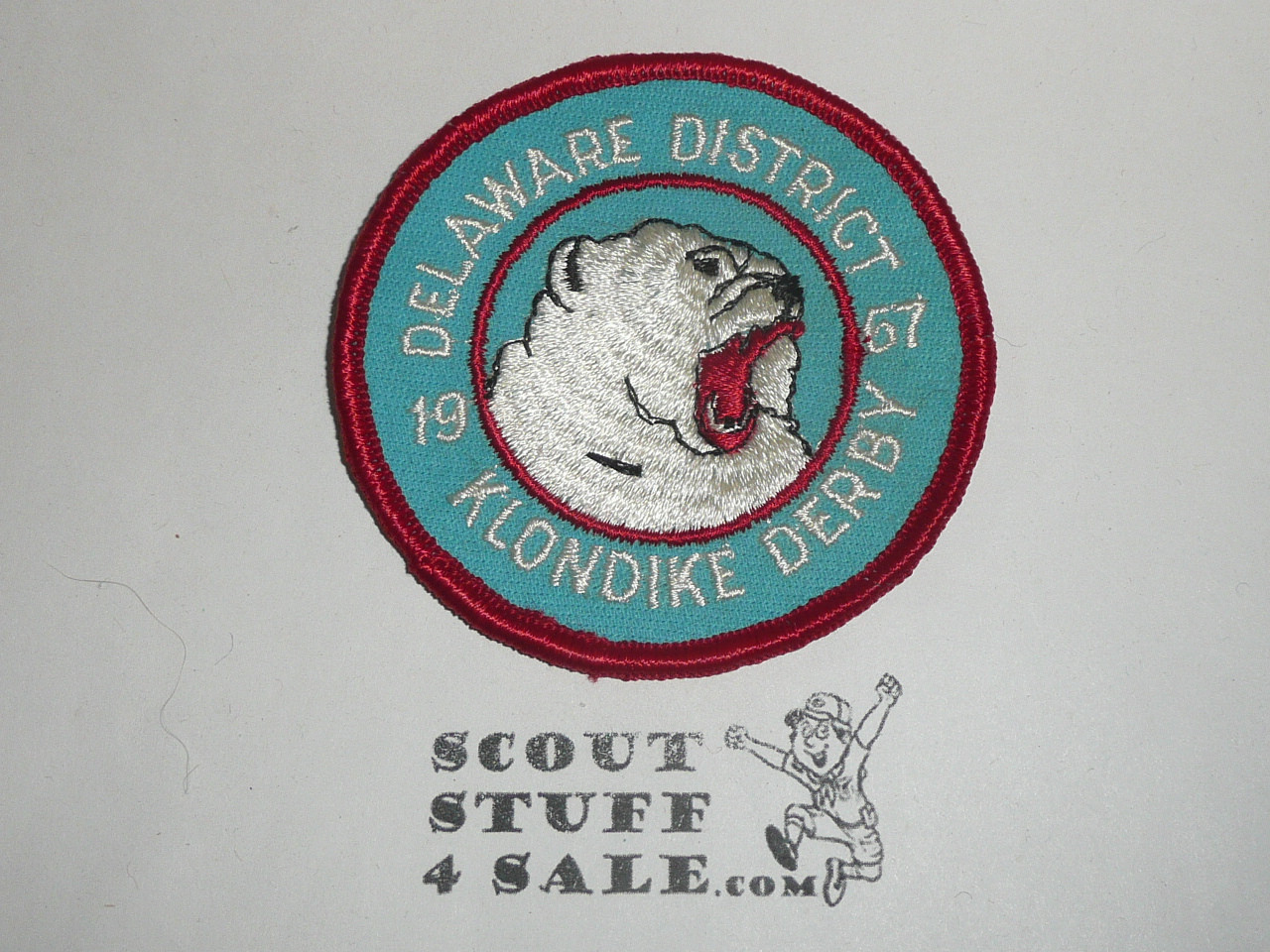 Delaware District Klondike Derby Patch, 1957