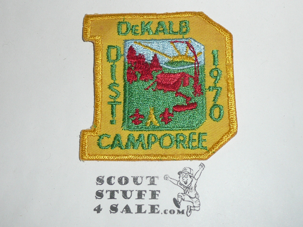 DeKalb District Camporee Patch, 1970