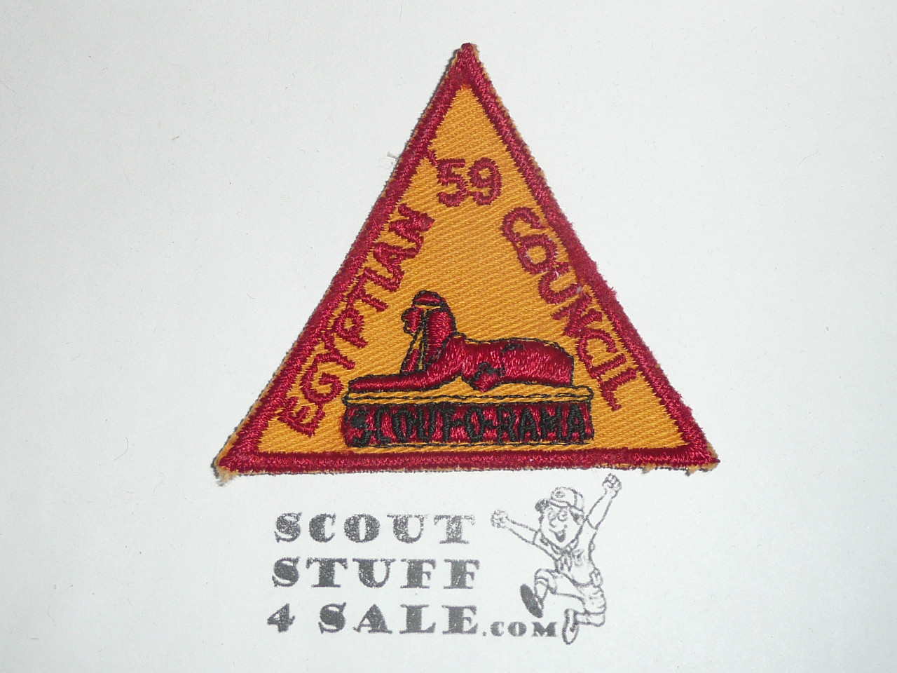 Egyptian Council Scout-O-Rama Patch, 1959