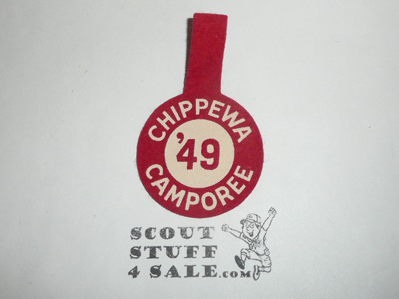 1949 Chippewa Council Camporee Felt Patch