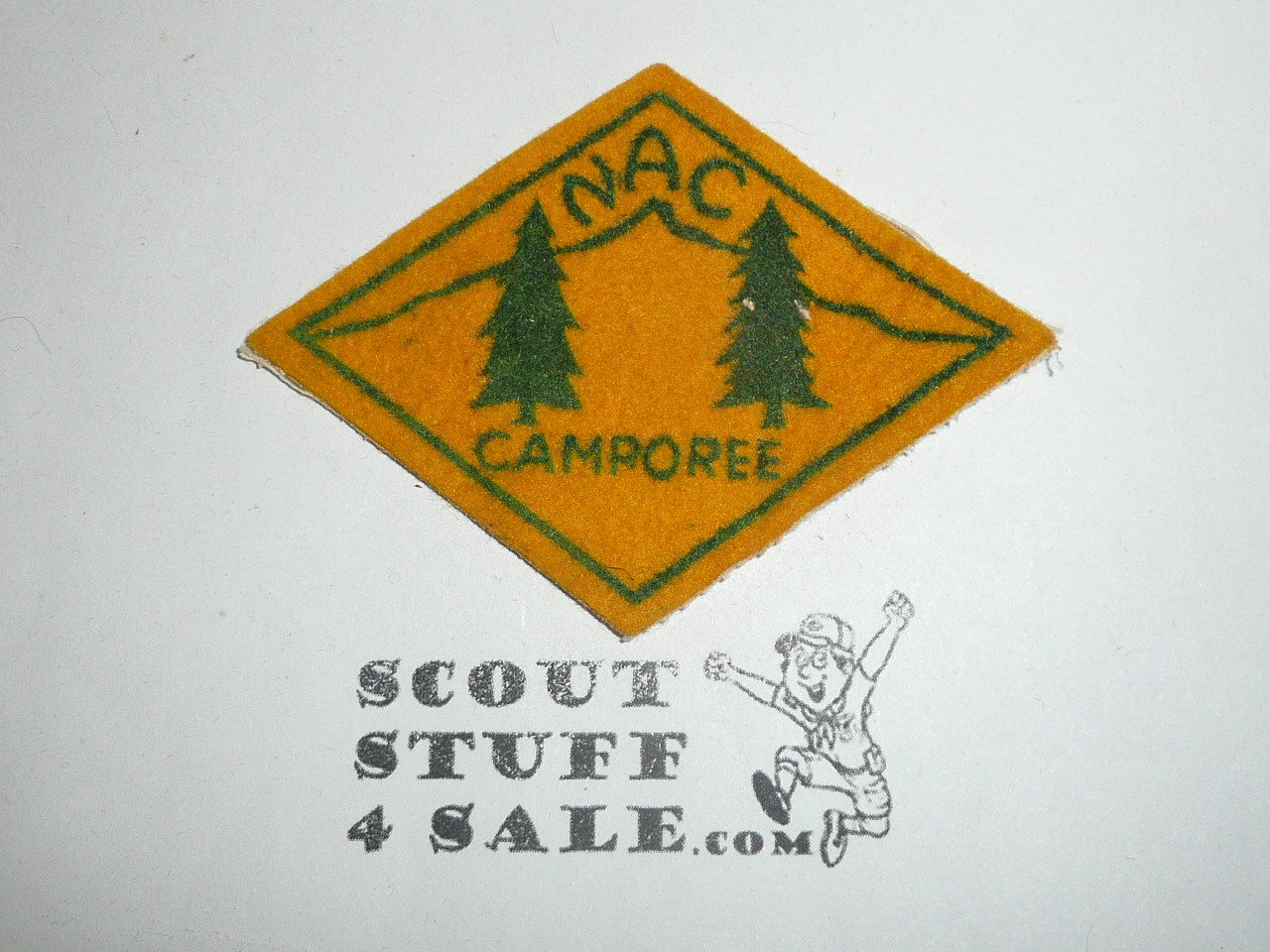 Early 1950's Nevada Area Council  Camporee Felt Patch