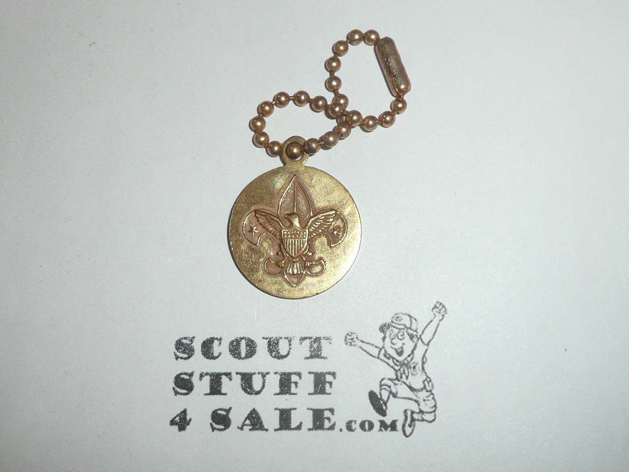 1957 National Jamboree Keychain with Fob