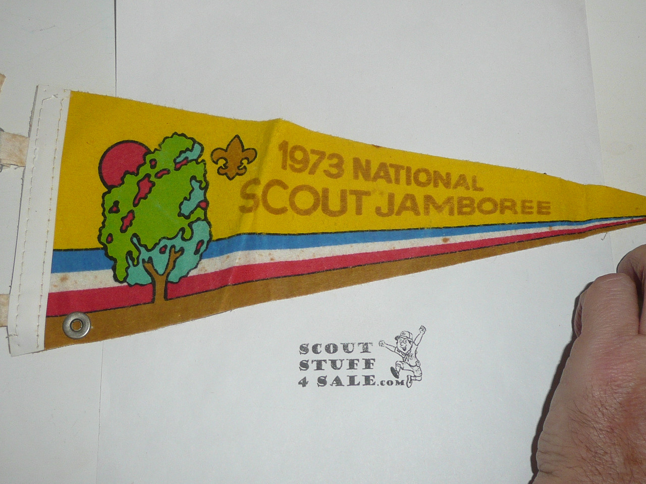 1973 National Jamboree Small Felt Pennant