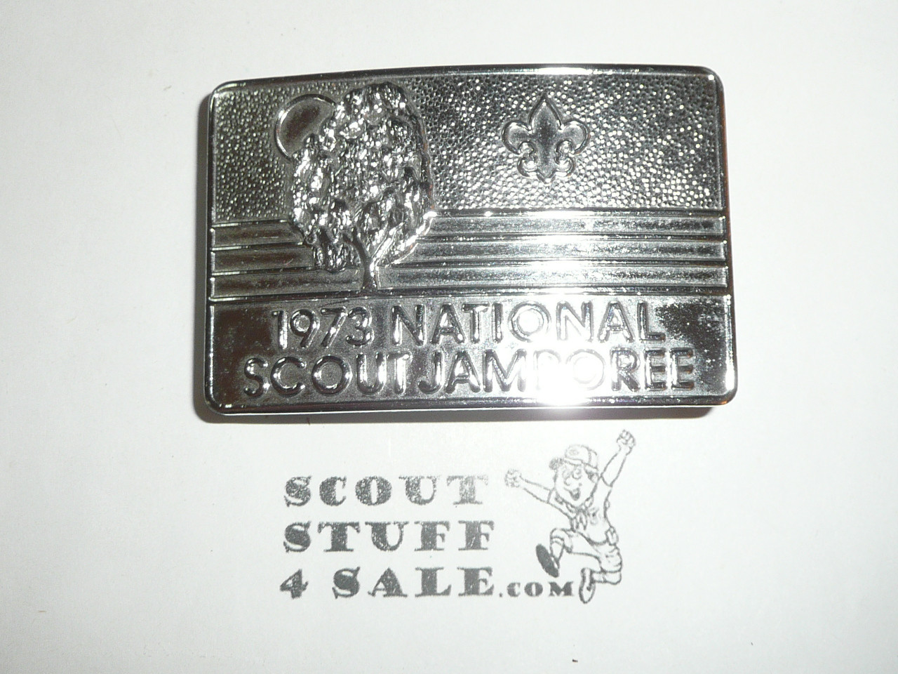 1973 National Jamboree Silver color Belt Buckle