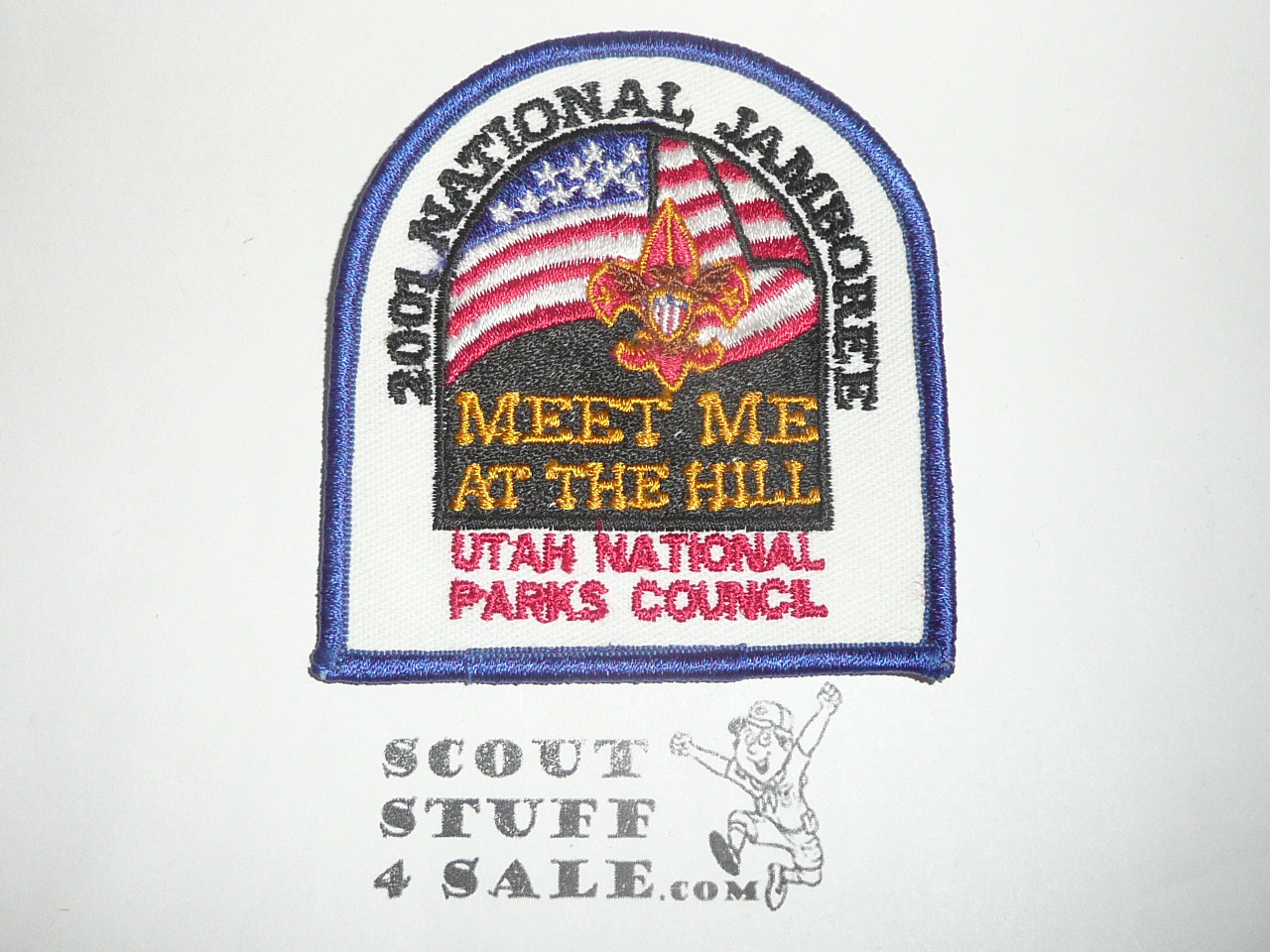 2001 National Jamboree Meet Me At the Hill Patch, Utah National Parks Council