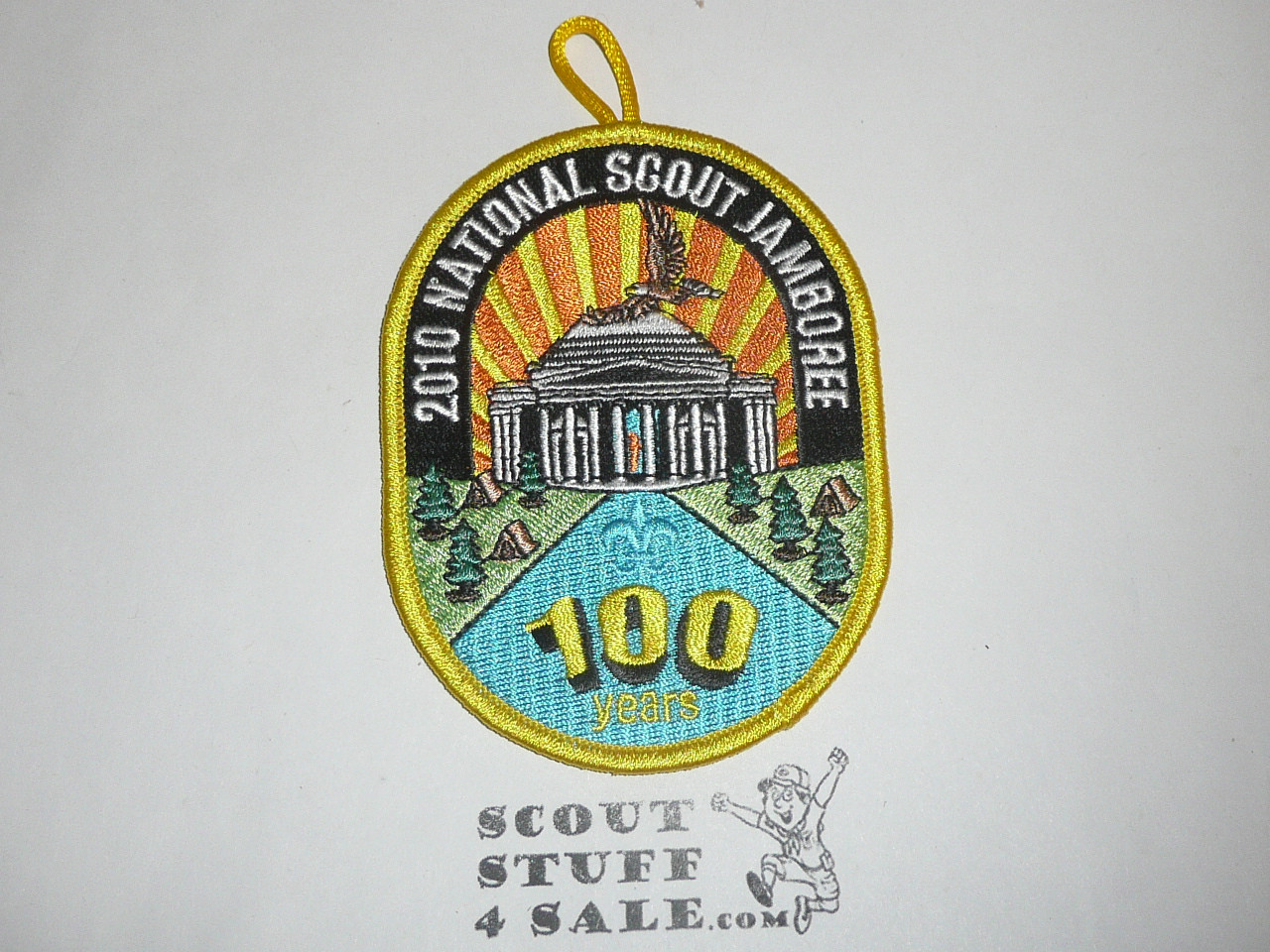 2010 National Jamboree Jefferson Memorial Patch