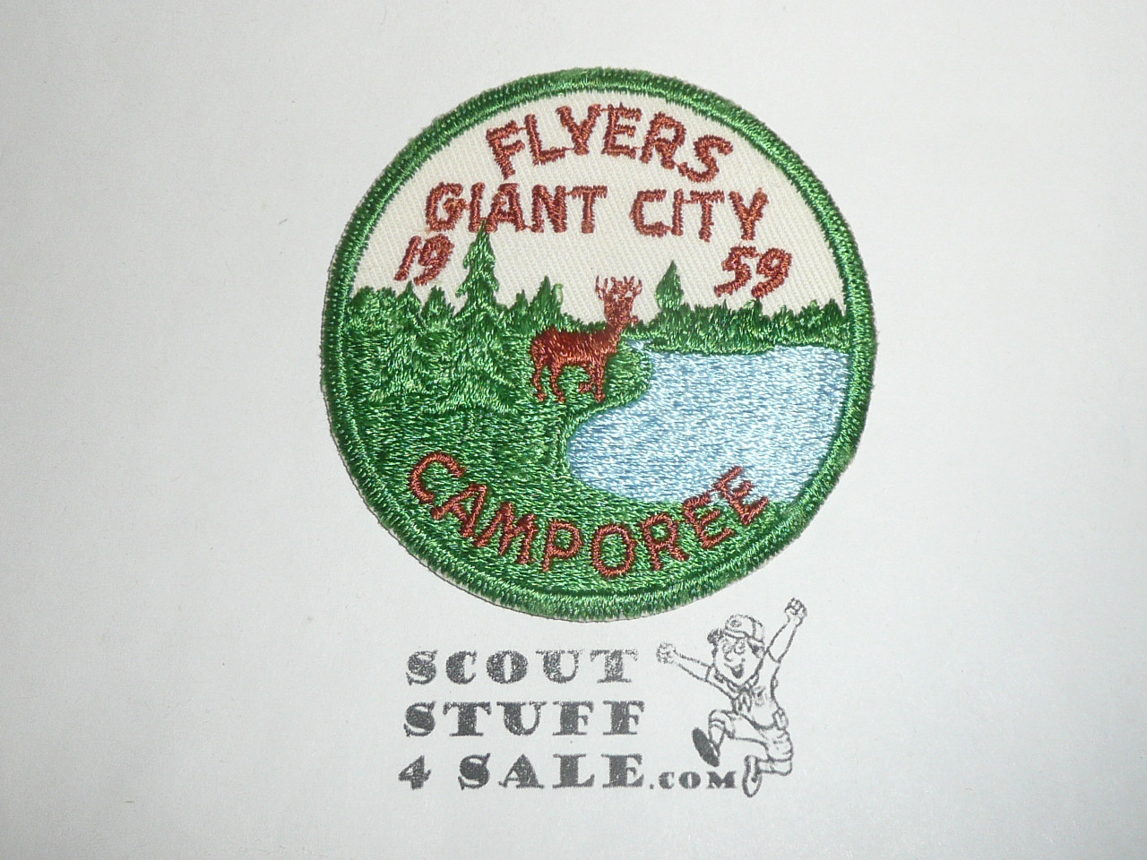 Flyers Giant City Camporee Patch, 1959