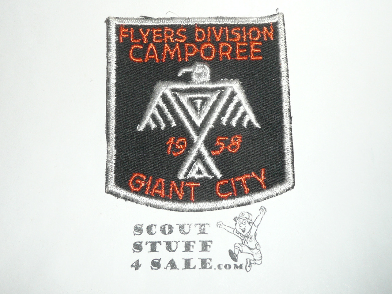 Flyers Giant City Camporee Patch, 1958