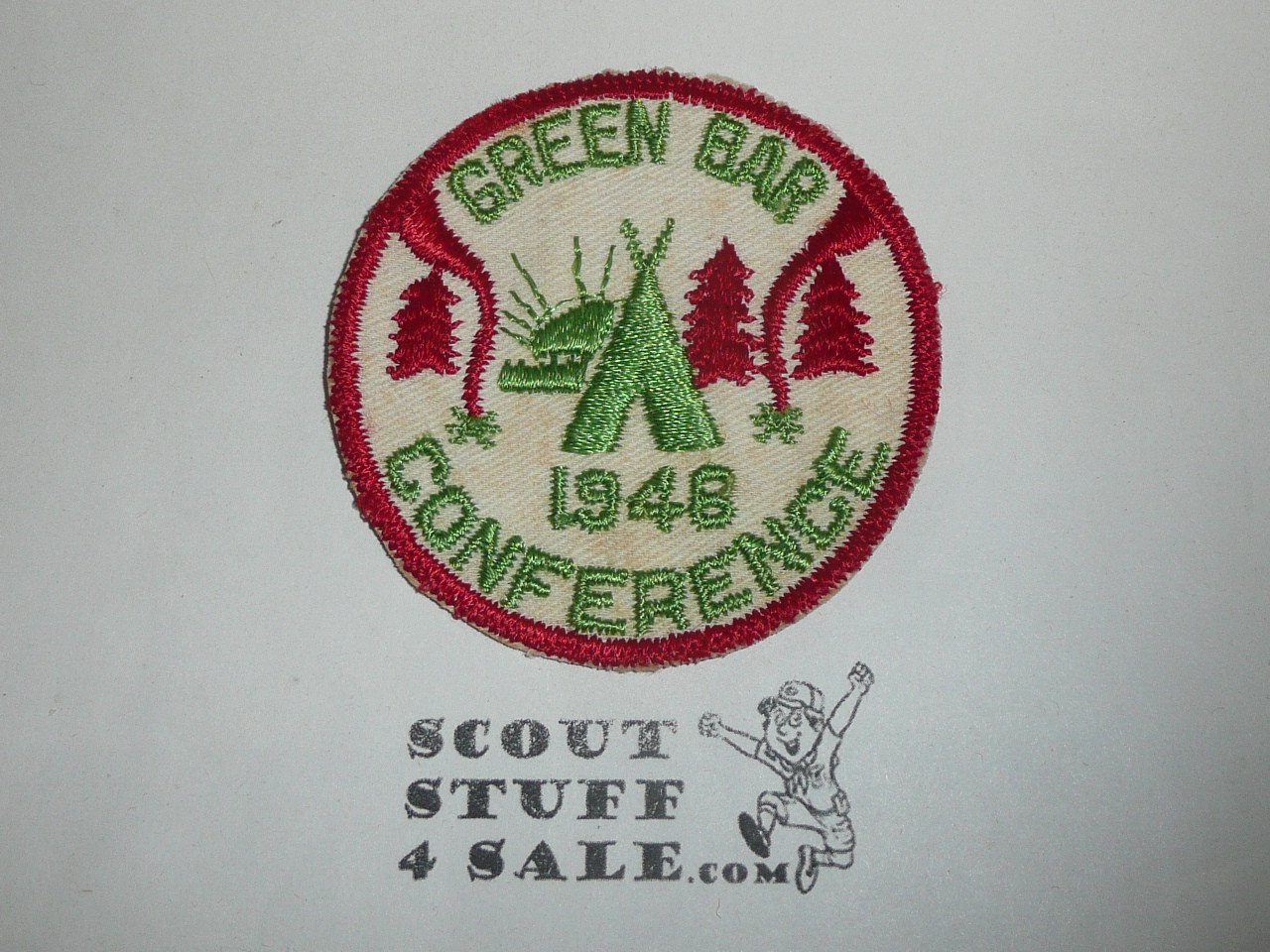 Green Bar Conference Patch, 1948