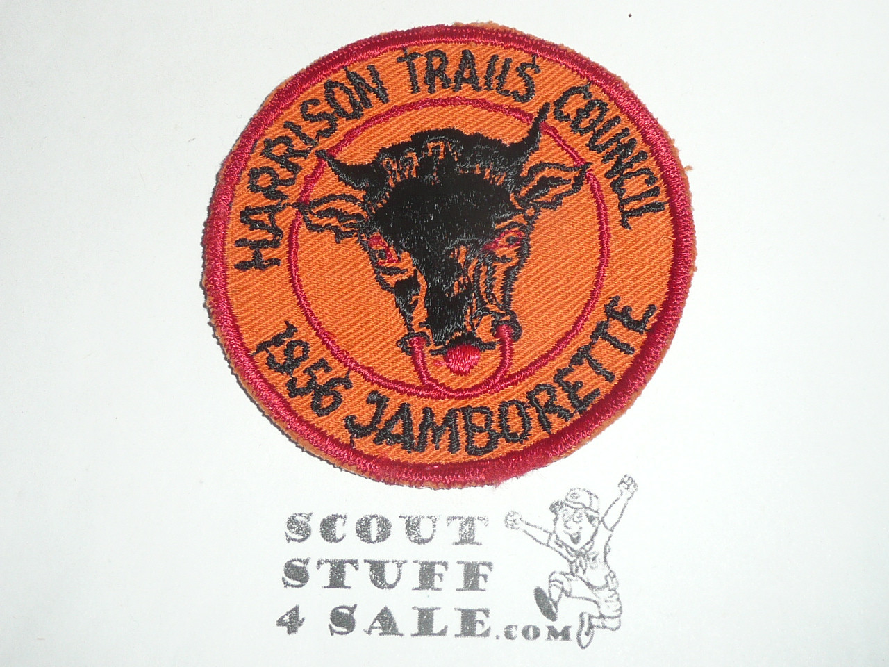 Harrison Trails Council Jamborette Patch, 1956