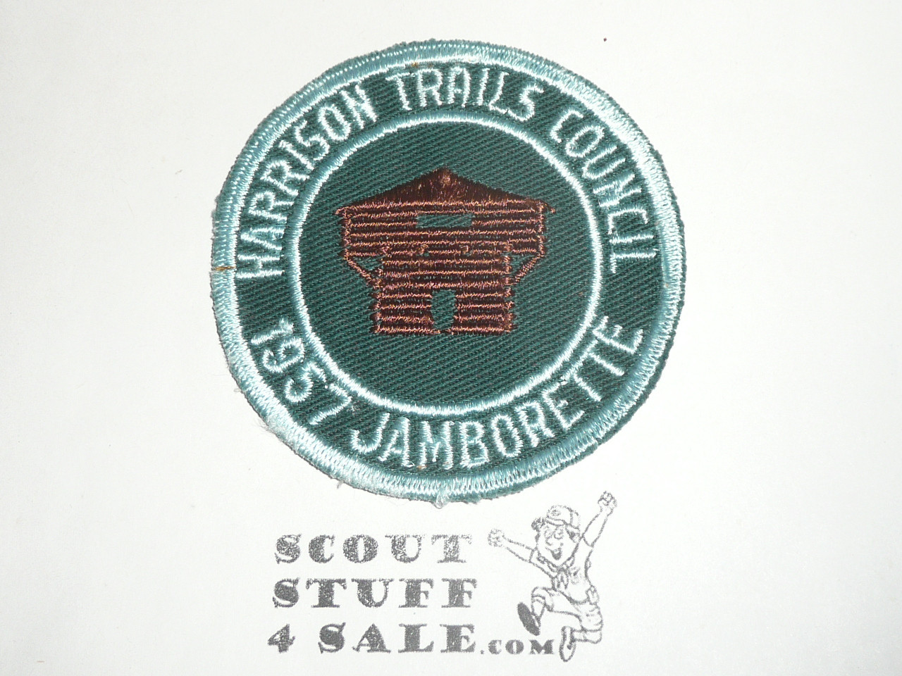Harrison Trails Council Jamborette Patch, 1957