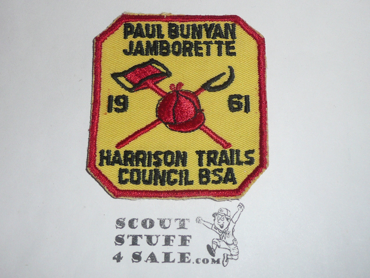 Harrison Trails Council Jamborette Patch, 1961