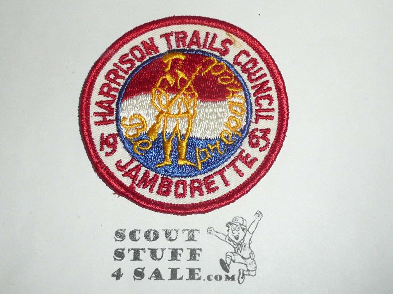 Harrison Trails Council Jamborette Patch, 1963