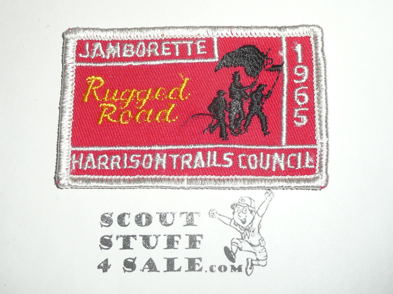 Harrison Trails Council Jamborette Patch, 1965