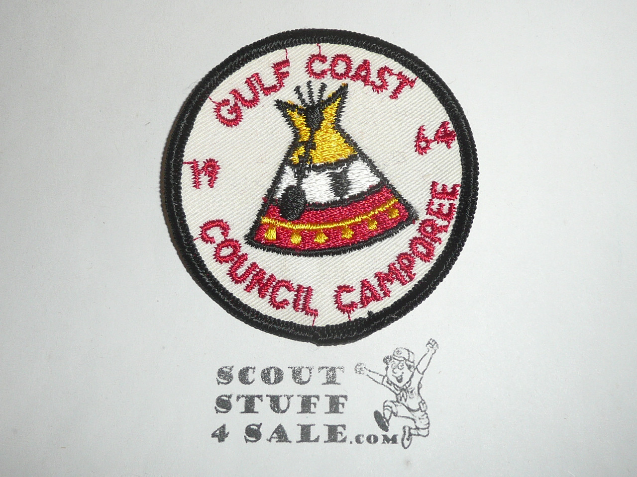 Gulf Coast Council Camporee Patch, 1964