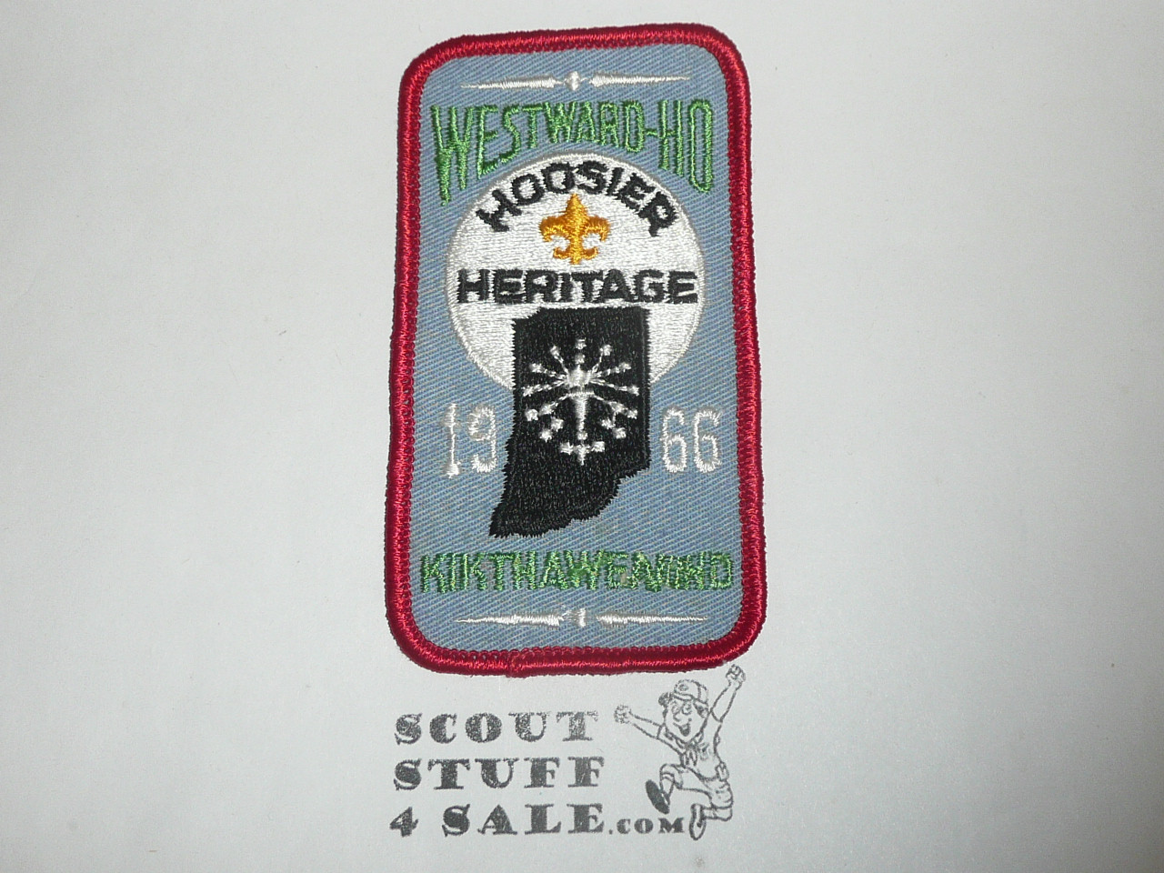 Kikthawenund Council Westward Ho Patch, 1966