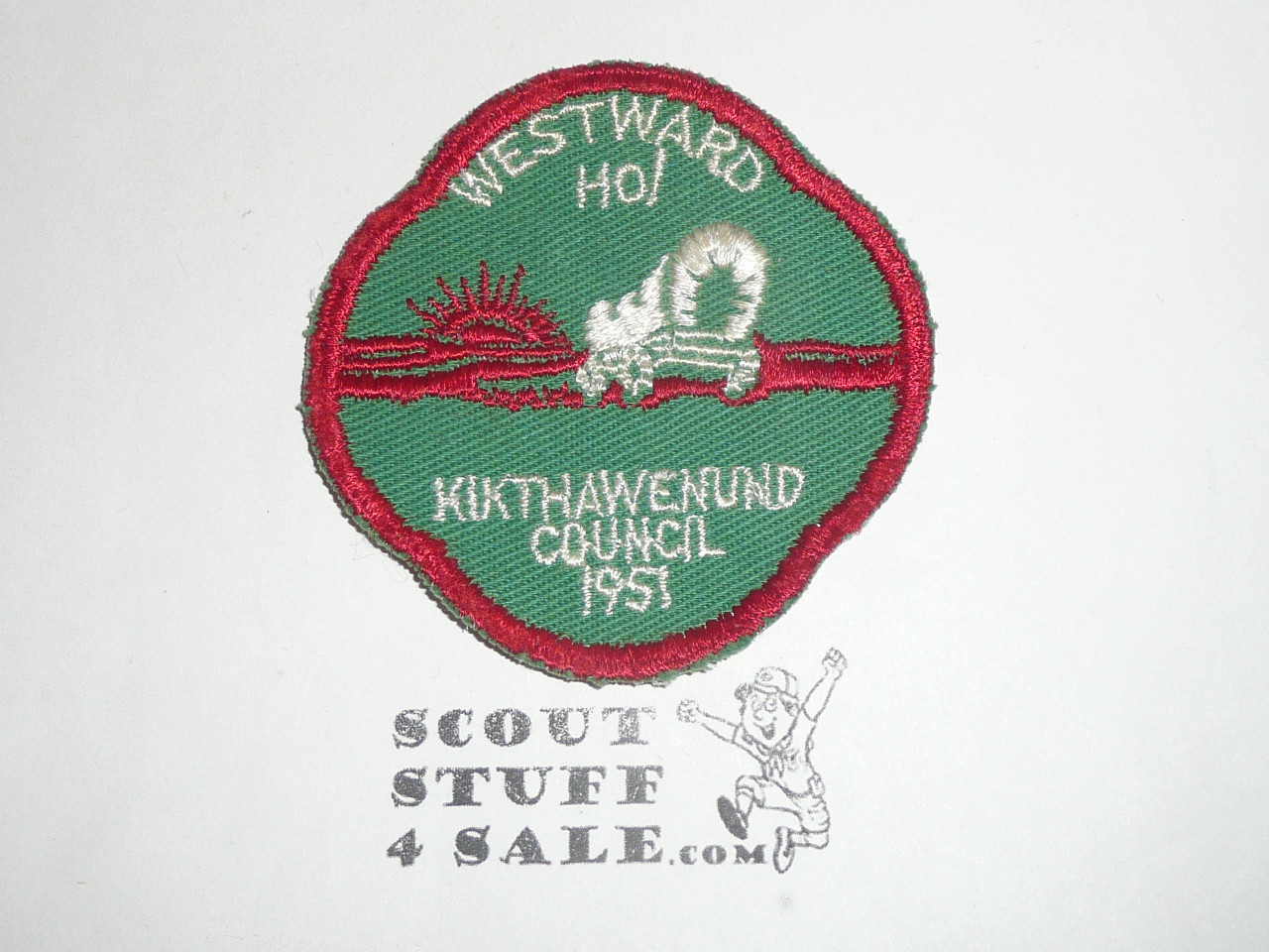 Kikthawenund Council Westward Ho Patch, 1951