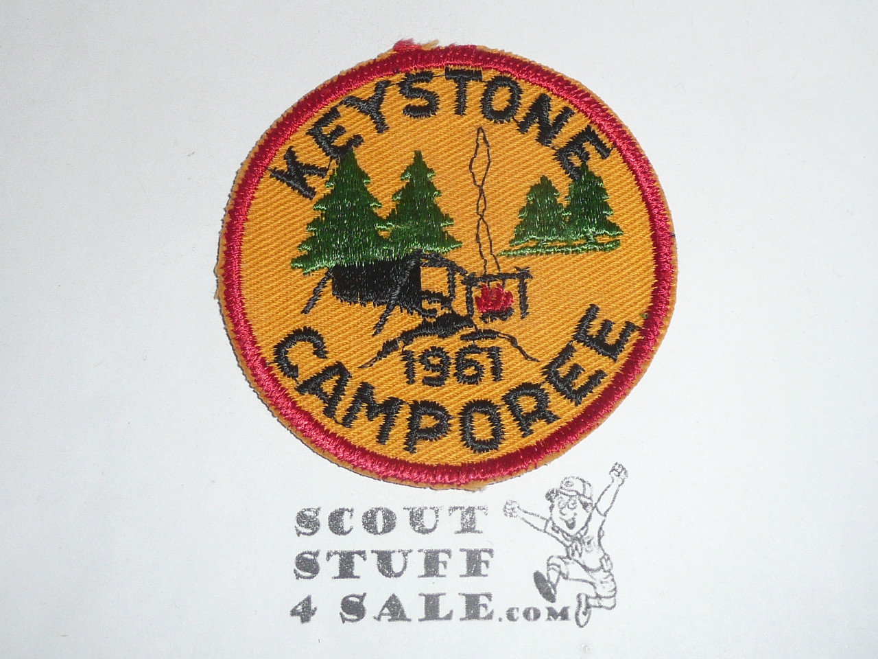 Keystone Area Council District Camporee Patch, 1961