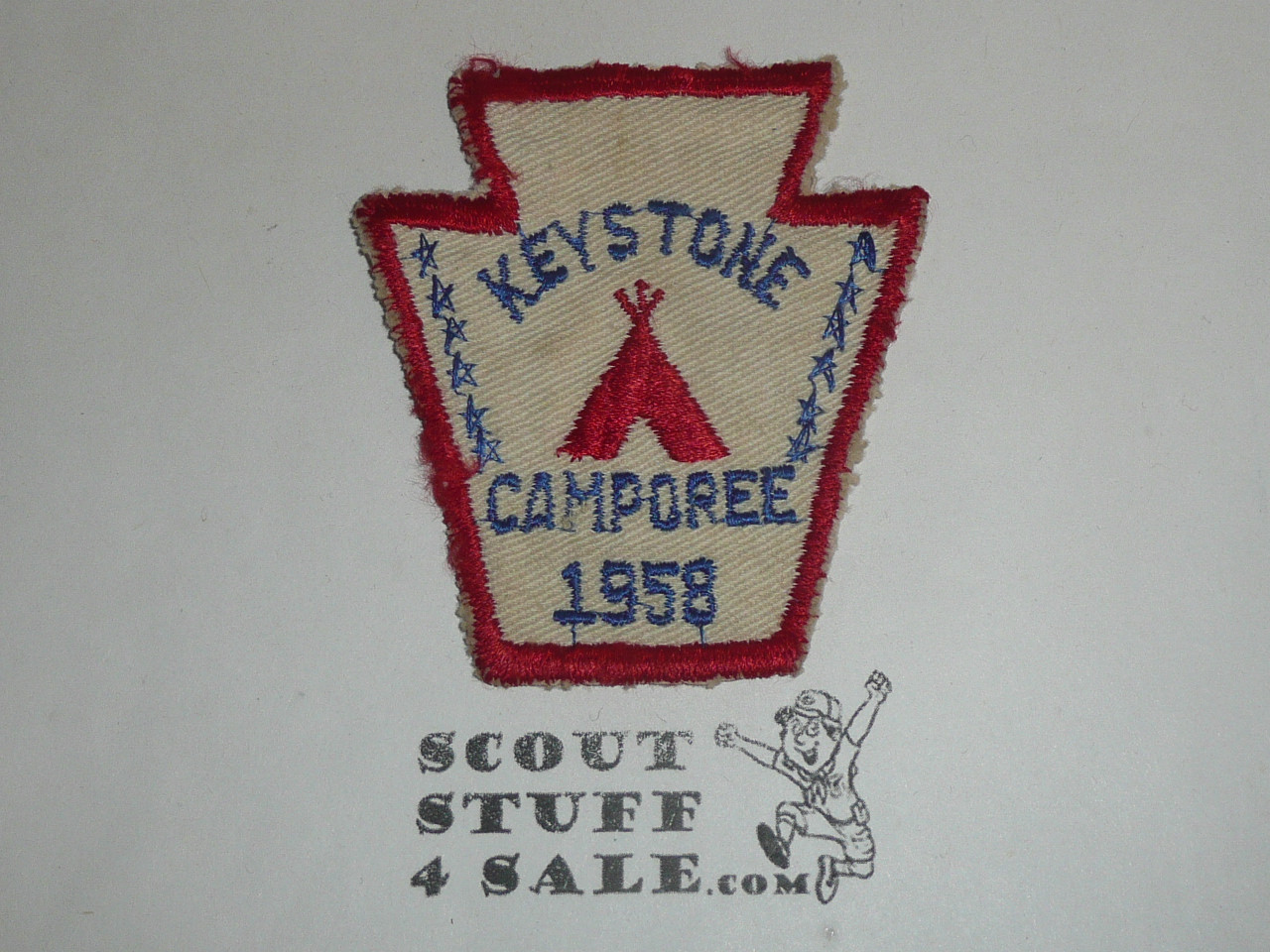 Keystone Area Council District Camporee Patch, 1958
