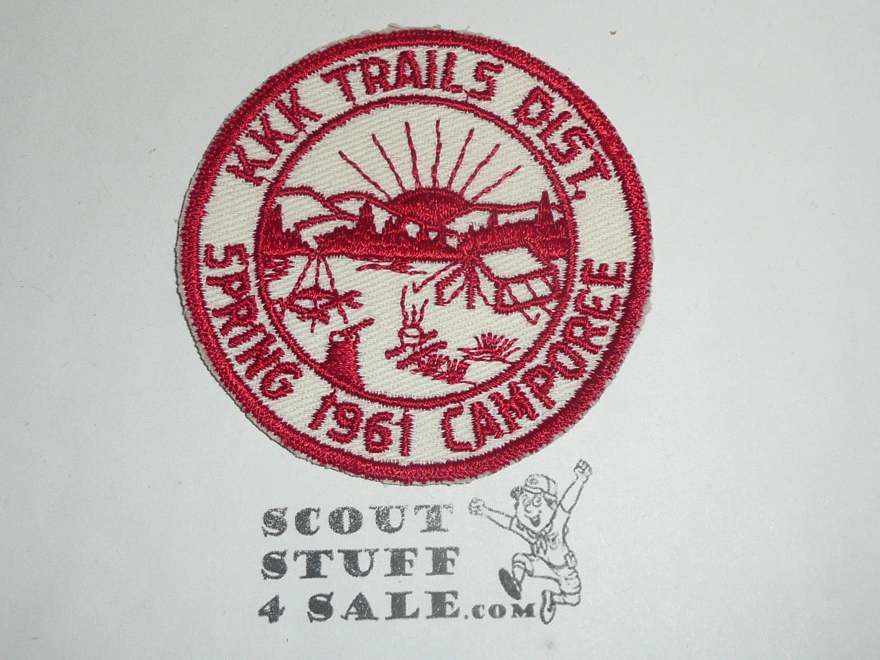 KKK Trails District Camporee Patch, 1961