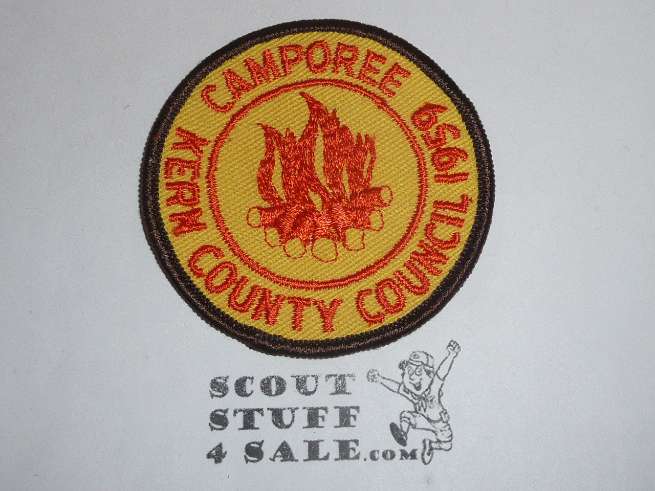 Kern County Council Camporee Patch, 1959