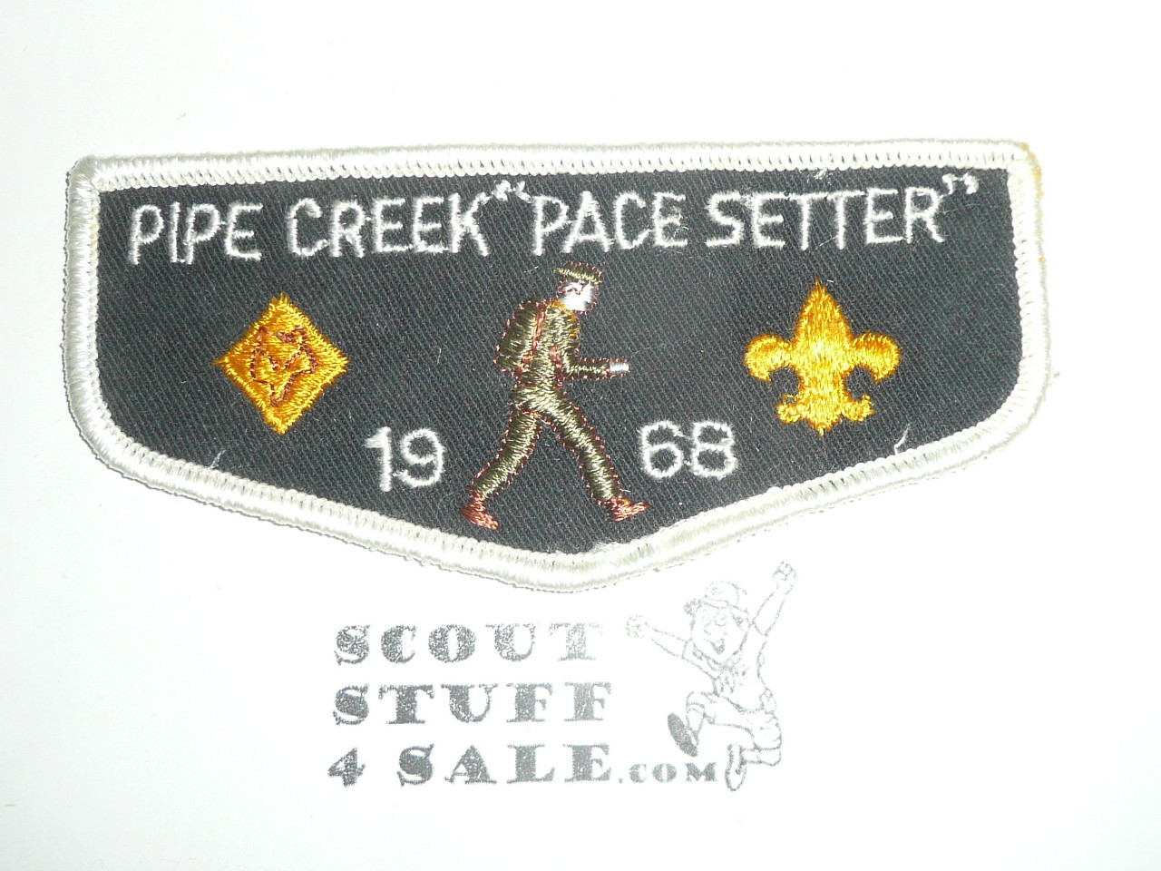 Big Killbuck Pipe Creek Pace Setter Flap Patch, 1968